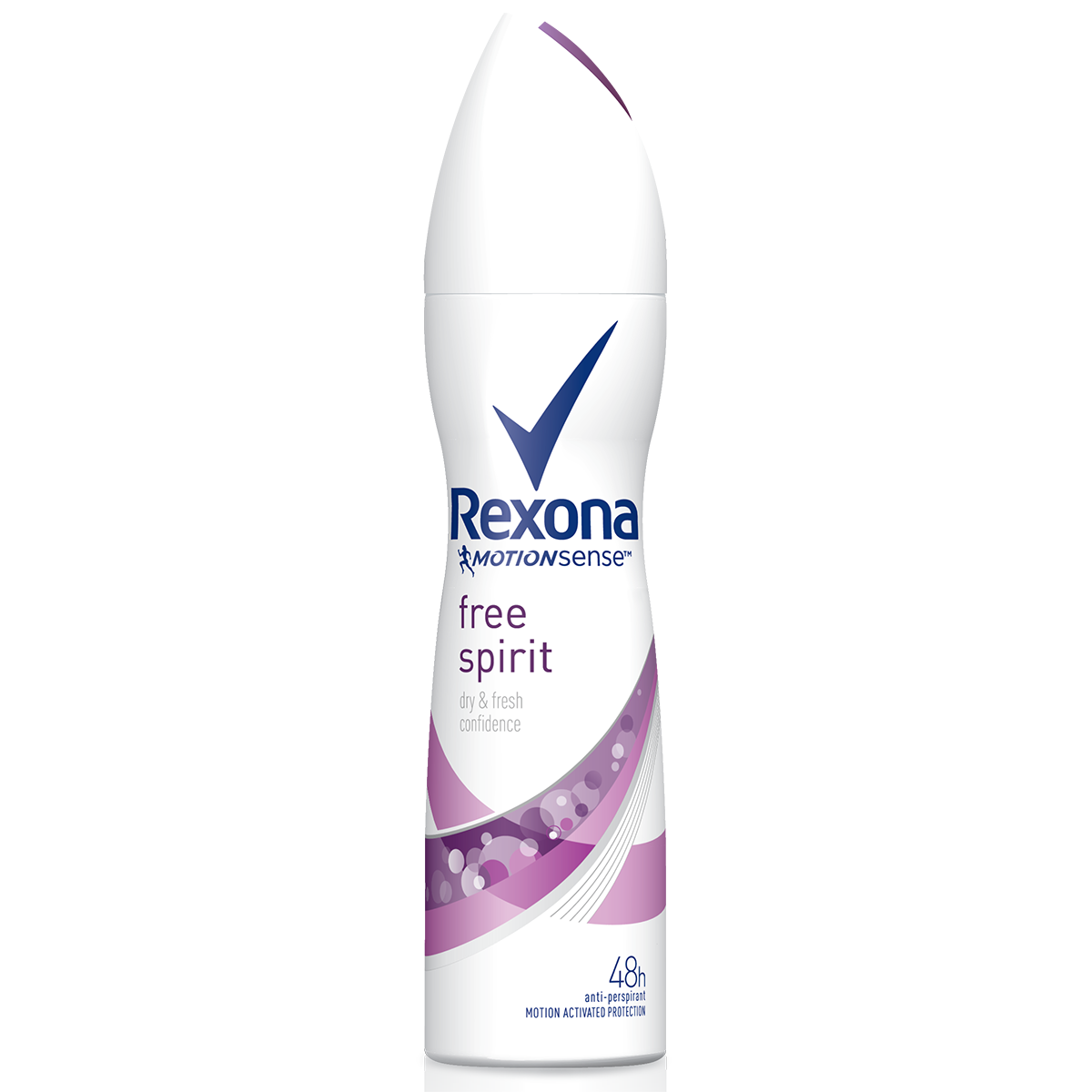 Xịt khử mùi Rexona Free Spirit khô thoáng tối ưu hương thảo mộc thư giãn dành cho nữ, 150ml
