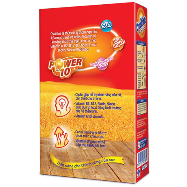 Bột Cacao Lúa Mạch Ovaltine - Hộp 285g