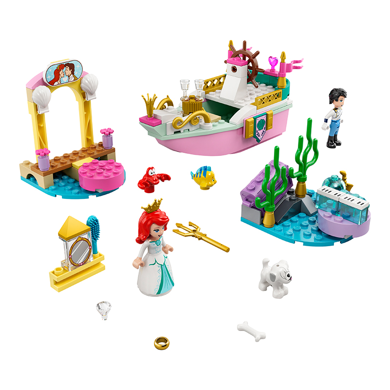 Đồ chơi LEGO Disney Princess Du Thuyền Của Nàng Tiên Cá 43191