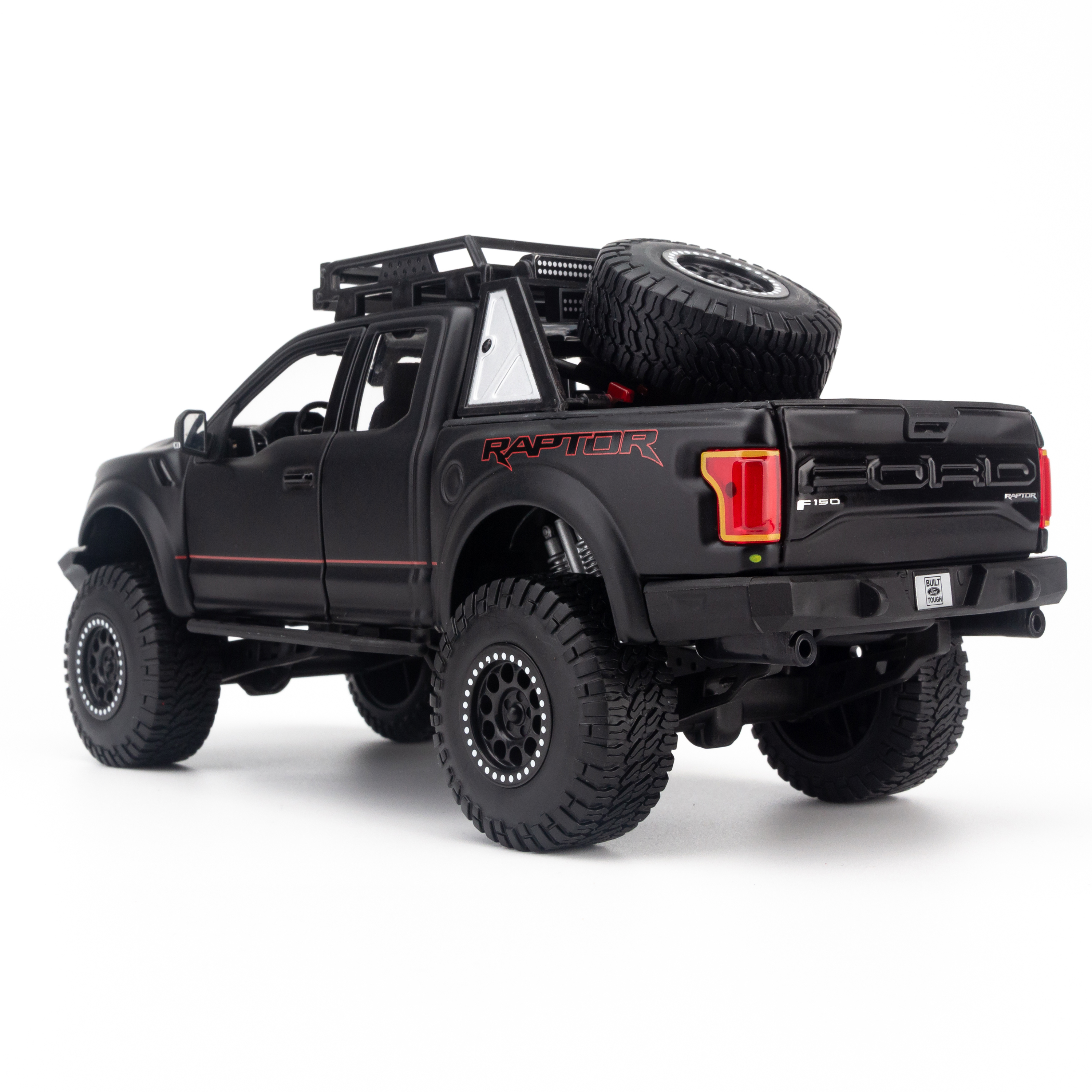 Mô Hình Xe Design Off-Road Kings 2017 Ford F-150 Raptor Black 1:24 Maisto MH-32521