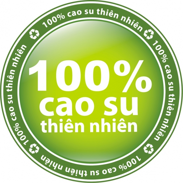 Nệm cao su Standard Vạn Thành - Vàng - 1.4 x 2.0 x 5cm