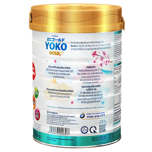 Sữa bột Vinamilk YOKOGOLD 2 850g (cho trẻ từ 1 - 2 tuổi)