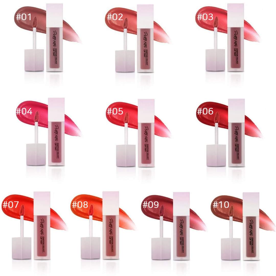 SON KEM LÌ TOUCH IN SOL PRETTY FILTER CHIFFON  VELVET LIP TINT MÀU 05