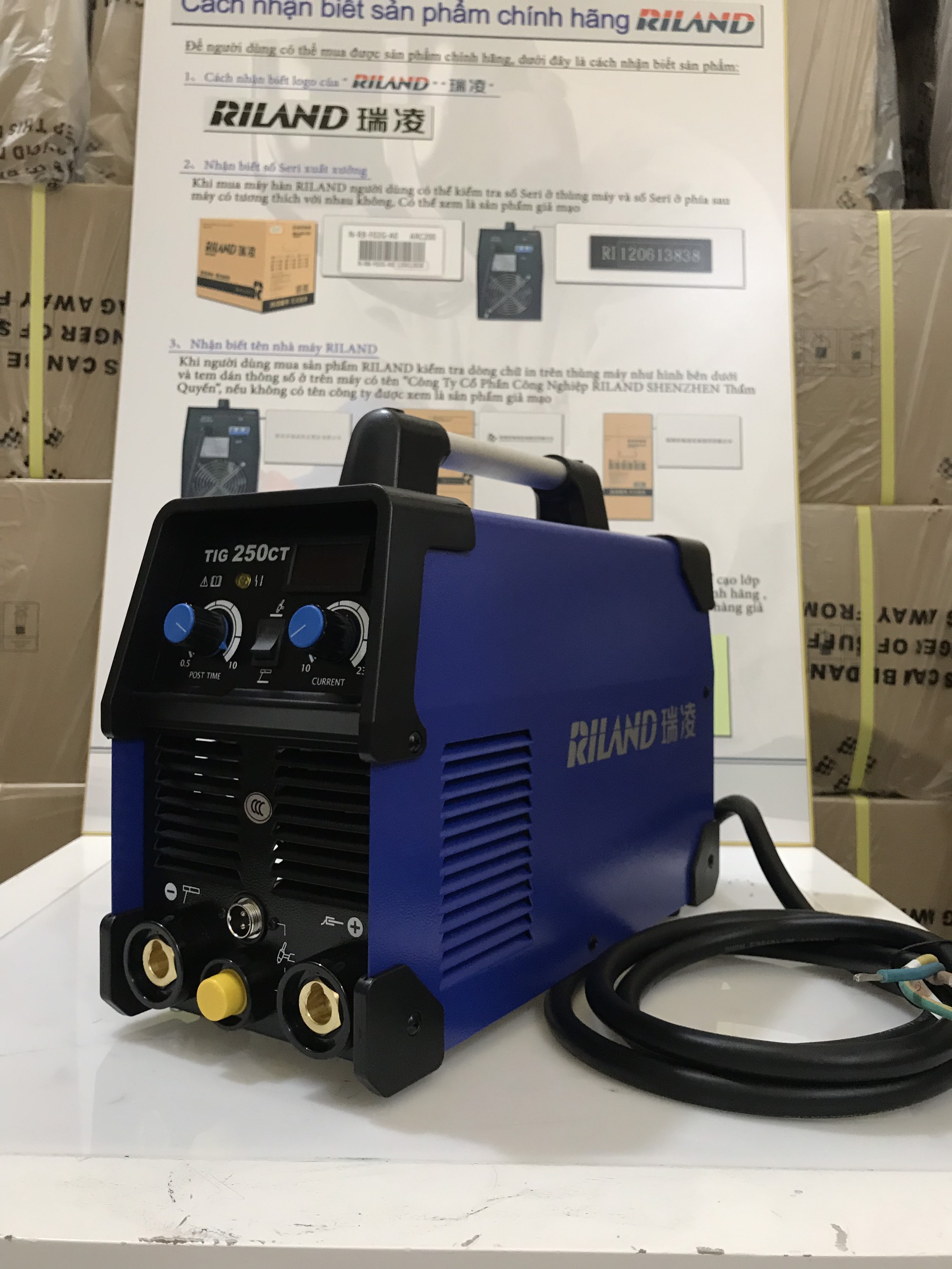 Máy hàn TIG Riland DC 250CT Inverter