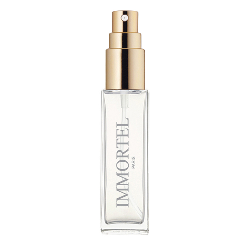 Nước Hoa Nam IMMORTEL PARIS No3 Eau De Perfume (Gồm chai xịt 8ml + Chai nạp 12ml) - Hương thơm ấm áp và lôi cuốn của gỗ đàn hương cùng với vẻ tinh khiết, bí ẩn của da thuộc- Kiểu dáng nhỏ gọn