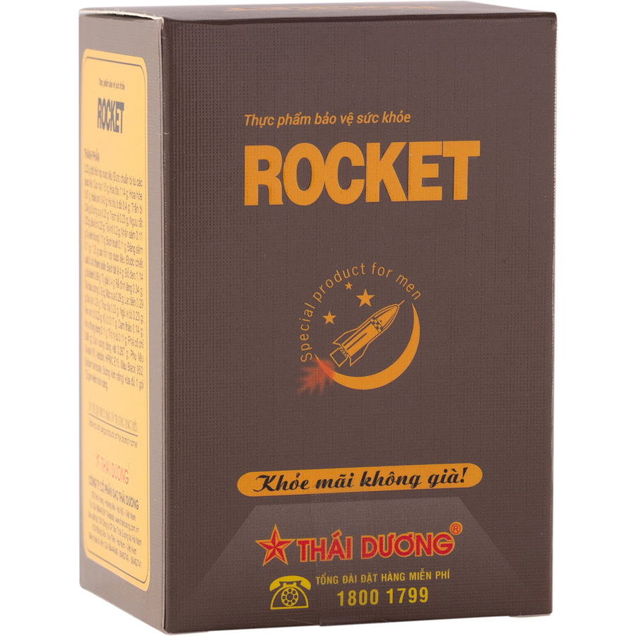 Thực Phẩm Chức Năng Hộp 10 Gói Viên Uống Rocket (7.5g/Gói)