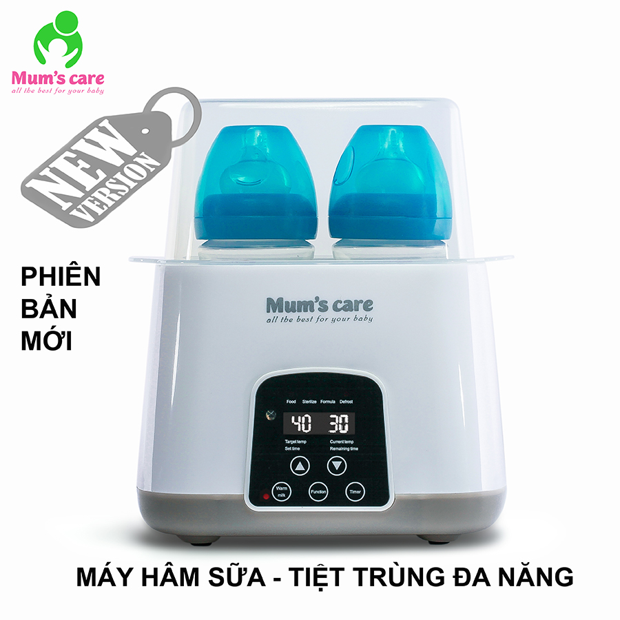 Máy Hâm Sữa & Tiệt Trùng Bình Sữa Mum's Care Đa Năng Điện Tử