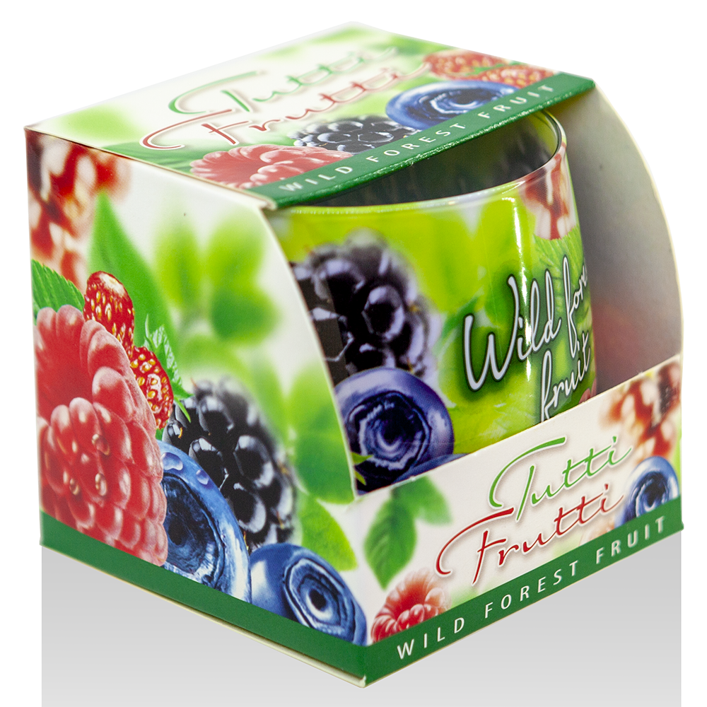 Ly nến thơm tinh dầu Bartek Tutti Frutti 100g QT024479 - trái cây rừng (giao mẫu ngẫu nhiên)