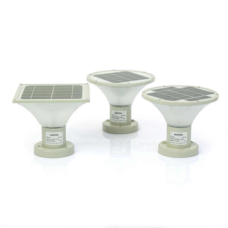 Đèn Trụ Cổng Năng Lượng Mặt Trời SUNTEK GD-08 - Hàng Chính Hãng