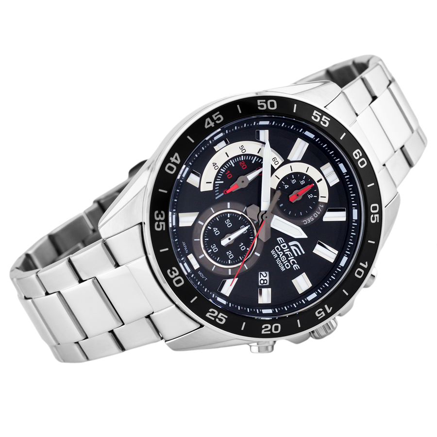 Đồng hồ nam dây kim loại Casio Edifice chính hãng EFV-550D-1AVUDF (47mm)