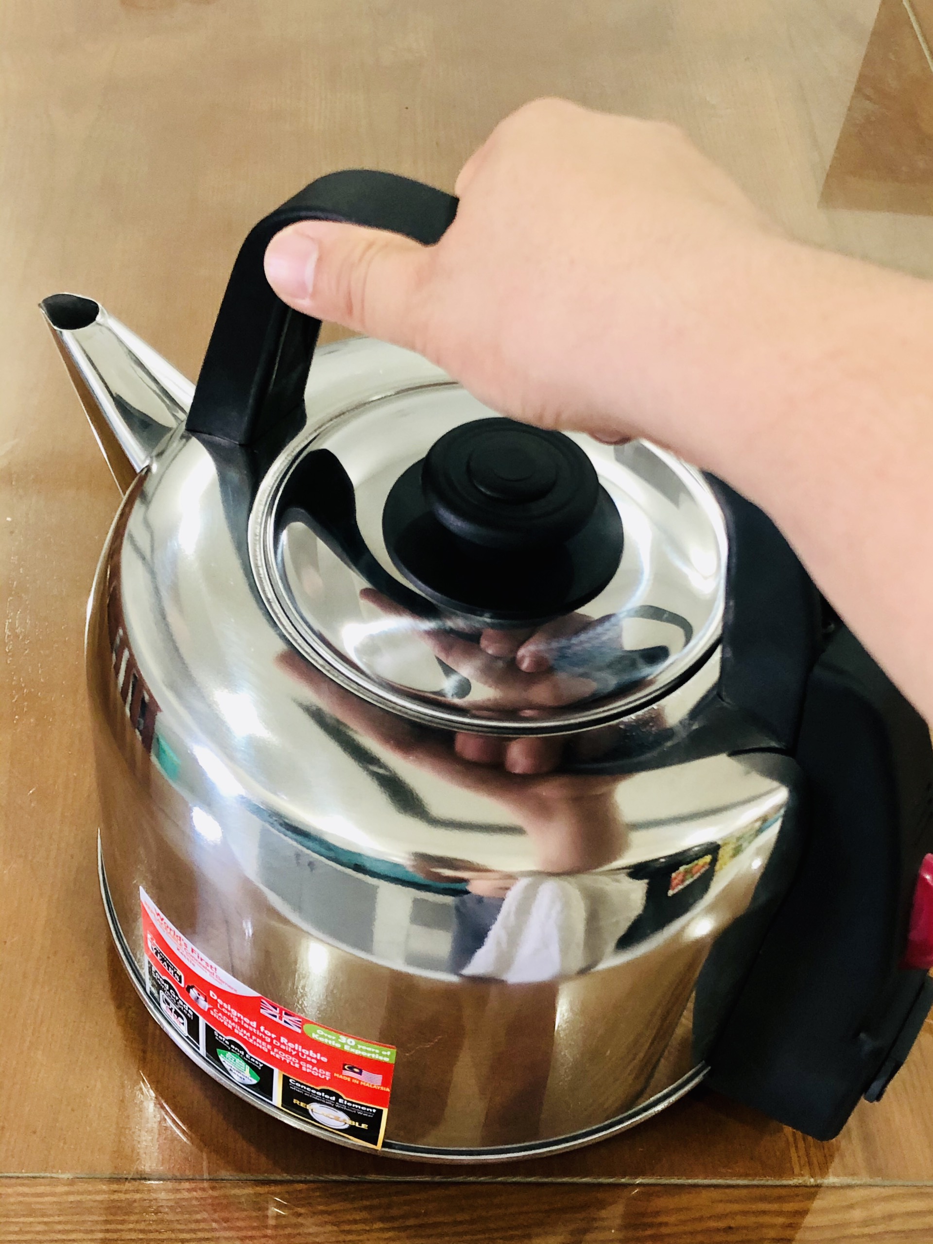 Ấm Đun Siêu Tốc Panafresh OP-47A - Inox- Hãng chính hãng