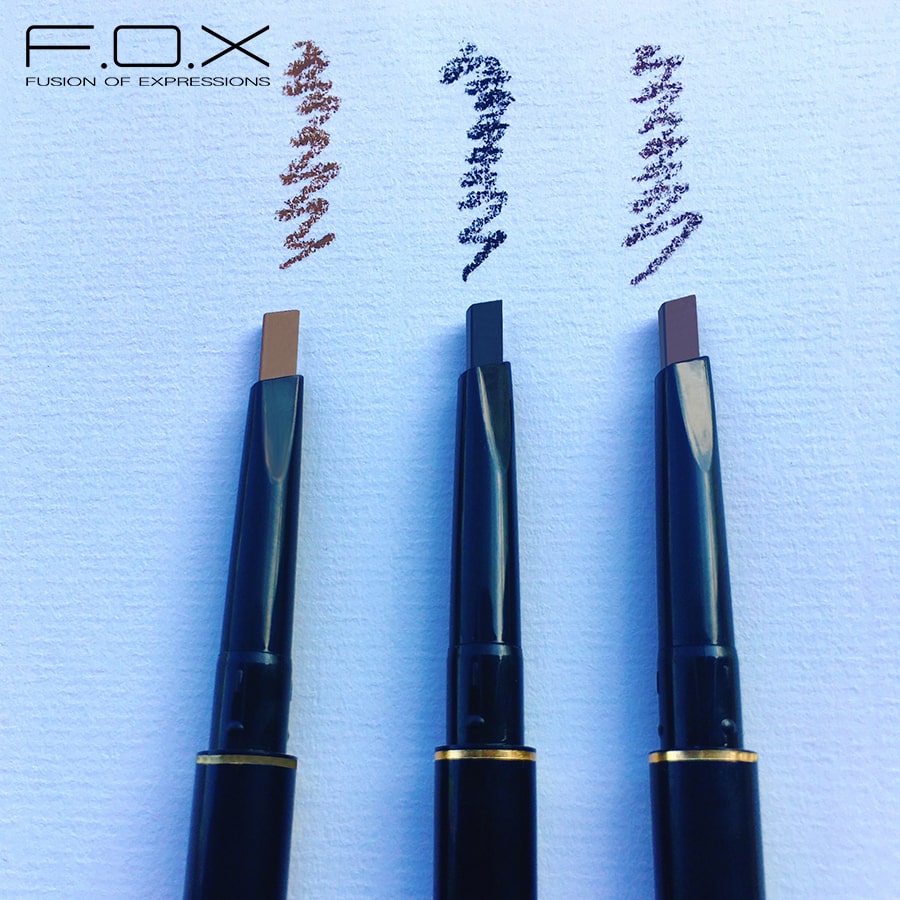 Chì Kẻ Mày FOX  Đầu Tam Giác ( Kèm ngòi ) Triangular Eyebrow With Mascara Brush 0.25g