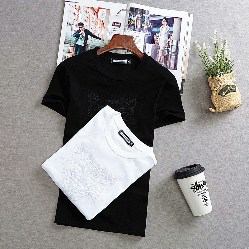 Áo thun thiết kế họa tiết in hình hổ cực ngầu chất vải cotton cao cấp co giãn nhẹ dáng ôm hợp xu hướng thời trang hiện nay