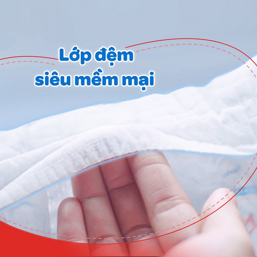 Tã dán sơ sinh Huggies mới size S gói 56 miếng