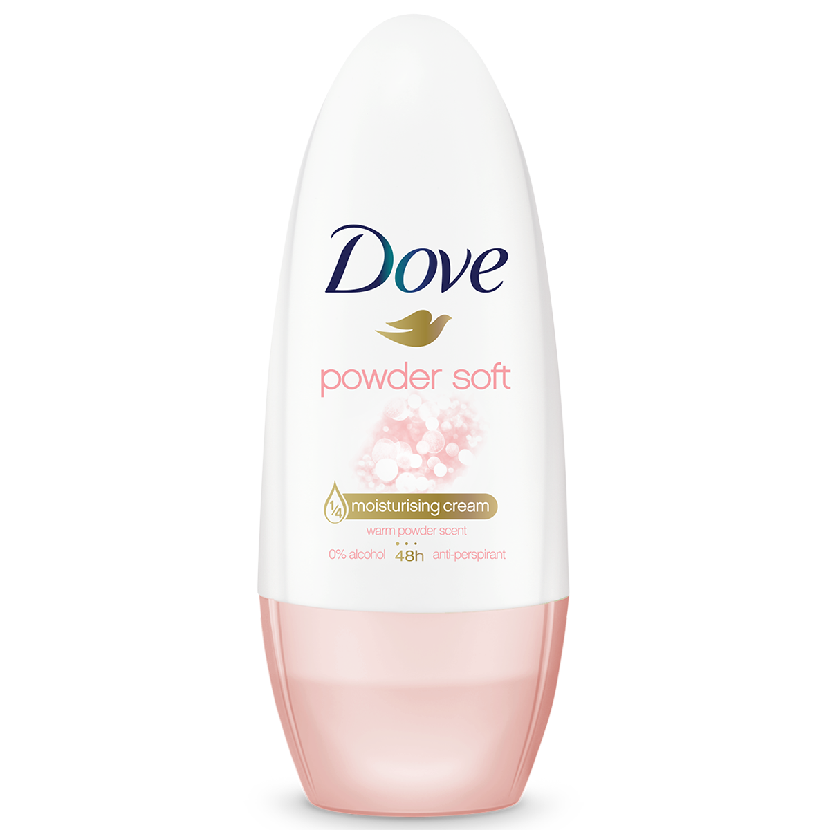Combo 2 Lăn khử mùi Dove Powder Soft Hương phấn thơm Dưỡng da Sáng mịn dành cho nữ, 40ml