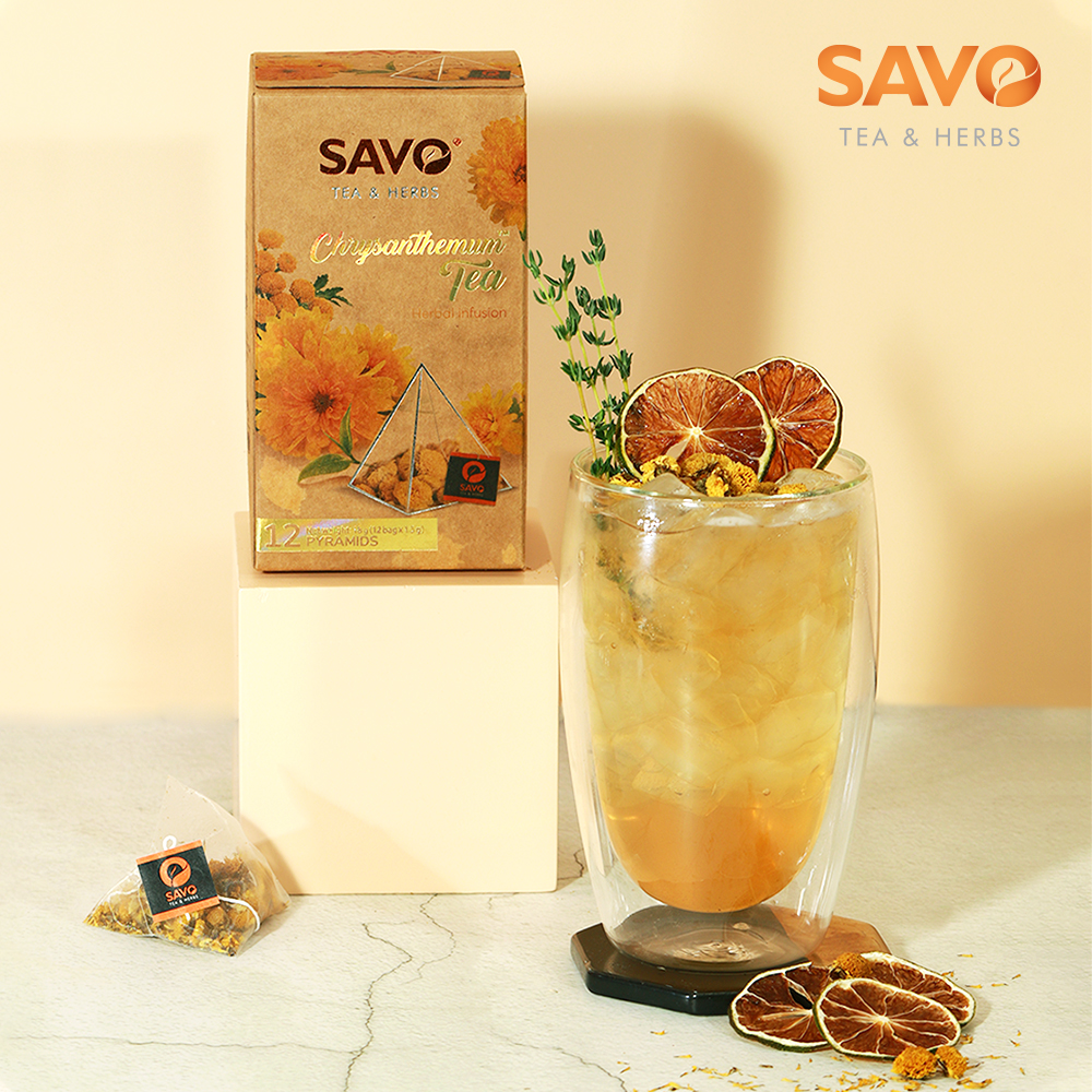 Trà Thảo Mộc SAVO HOA CÚC (Chrysanthemum Herbal Tea)