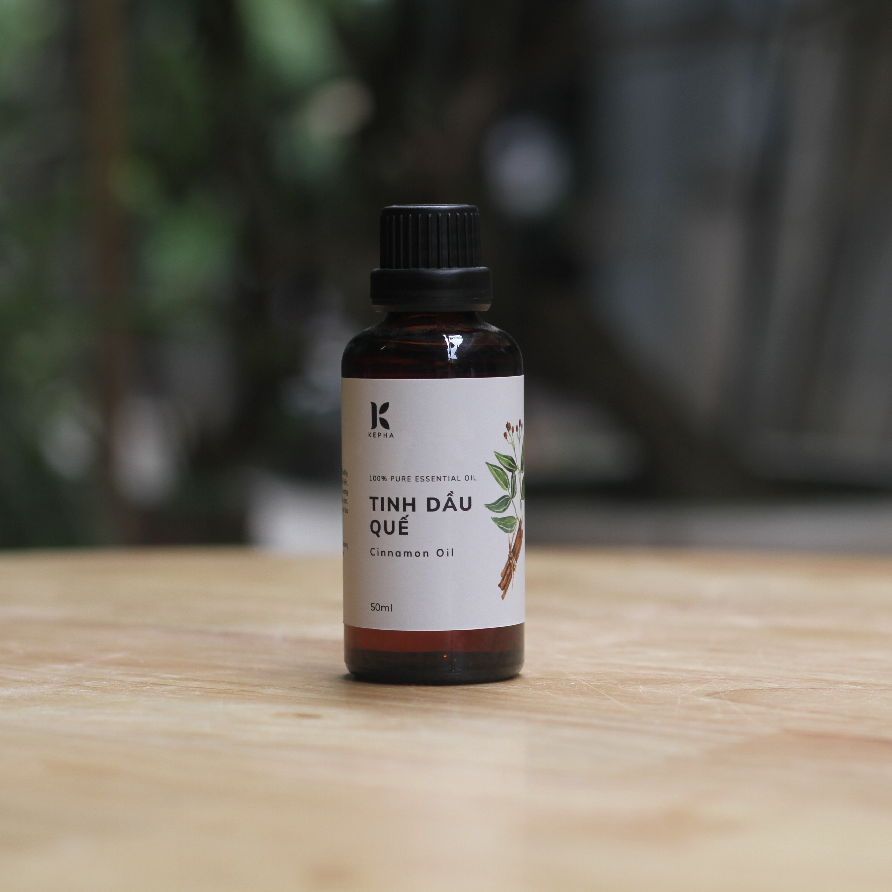 Tinh dầu Quế Kepha 50ml - Cassia Essential oil - Nguyên chất 100% - Khử mùi, lau nhà, làm sạch không khí