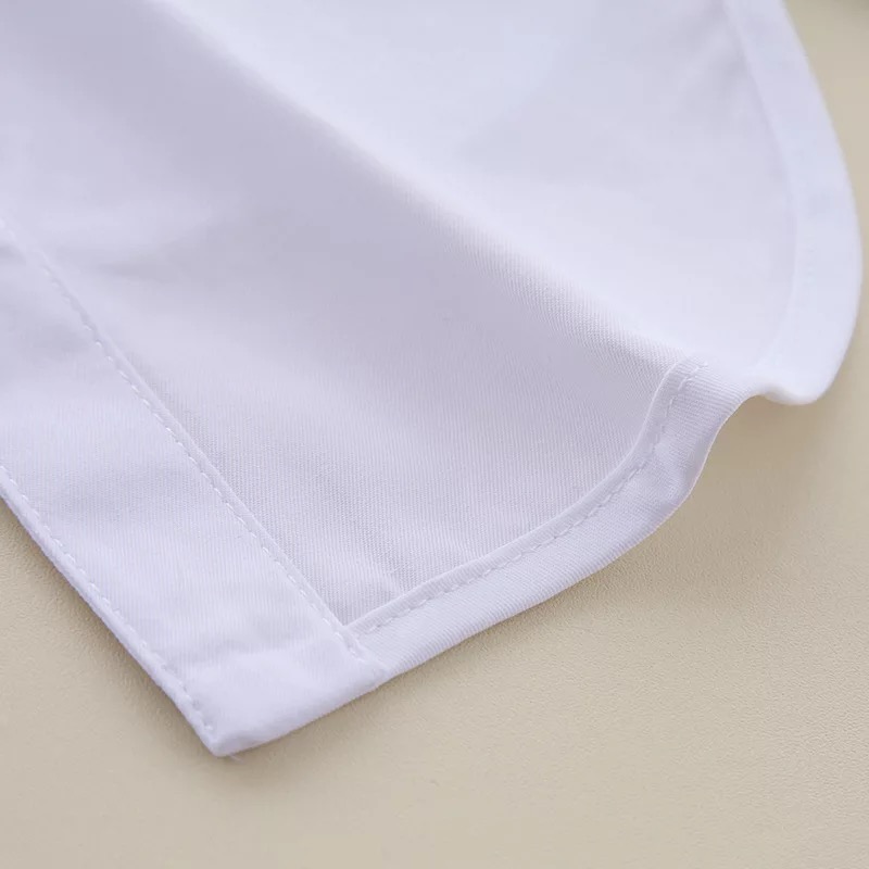 Cổ áo sơ mi giả tháo rời mẫu cơ bản mặc trong áo len áo đầm công sở - Mã CD01 Lemon SA