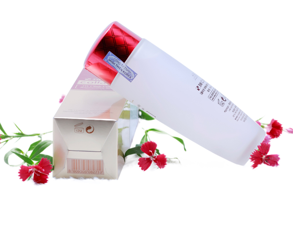 Nước hoa hồng dưỡng da săn chắc chống lão hóa Collagen 3W CLINIC Hàn Quốc 150ml