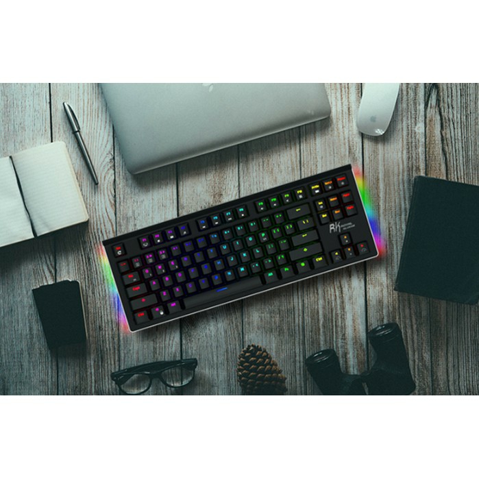 Bàn phím cơ chơi Game không dây RKG87 RGB - CHÍNH HÃNG Royal Kludge - Đủ loại Switch, 87 phím. Thiết kế đẹp, thoả mãn nhu cầu giải trí và làm việc.