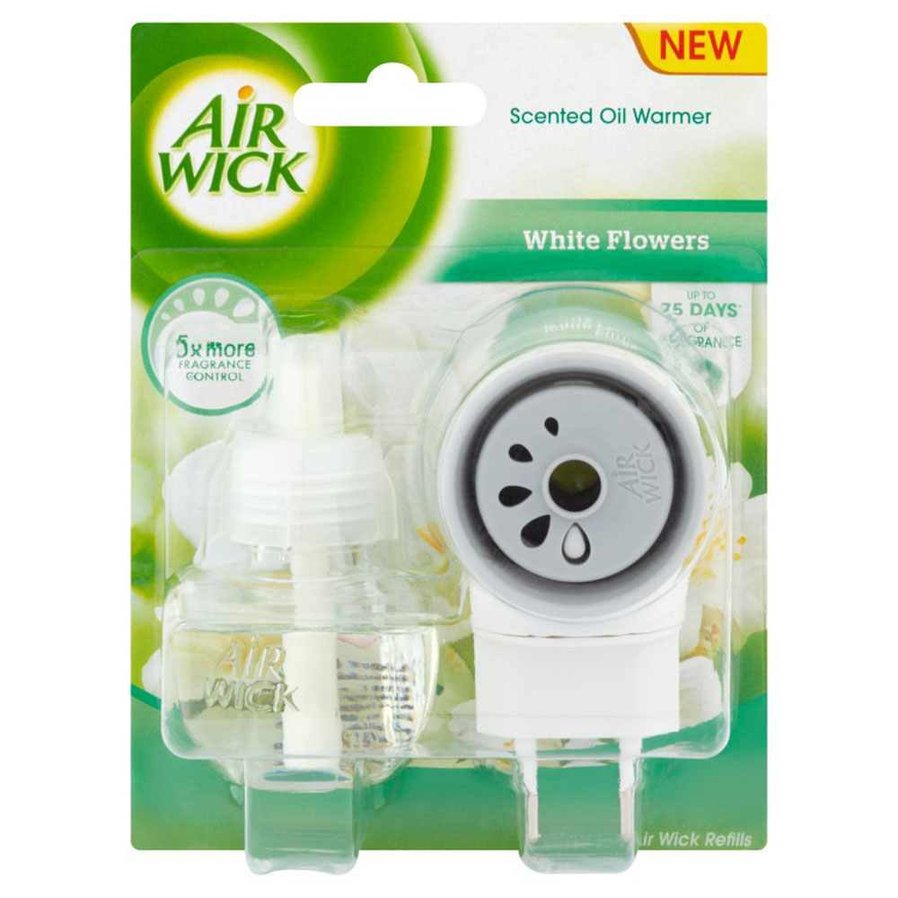 Bộ khuếch tán tinh dầu tự động Air Wick Ivory Freesia Bloom 19ml QT04986 - lan trắng nam phi