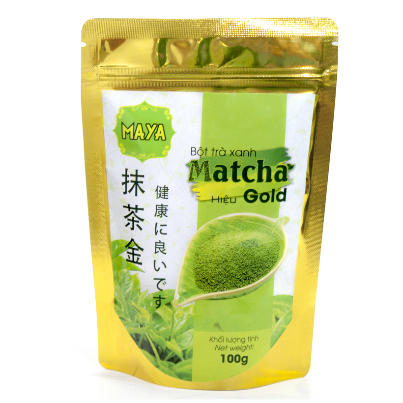 Bột trà xanh Matcha Gold - túi 100g