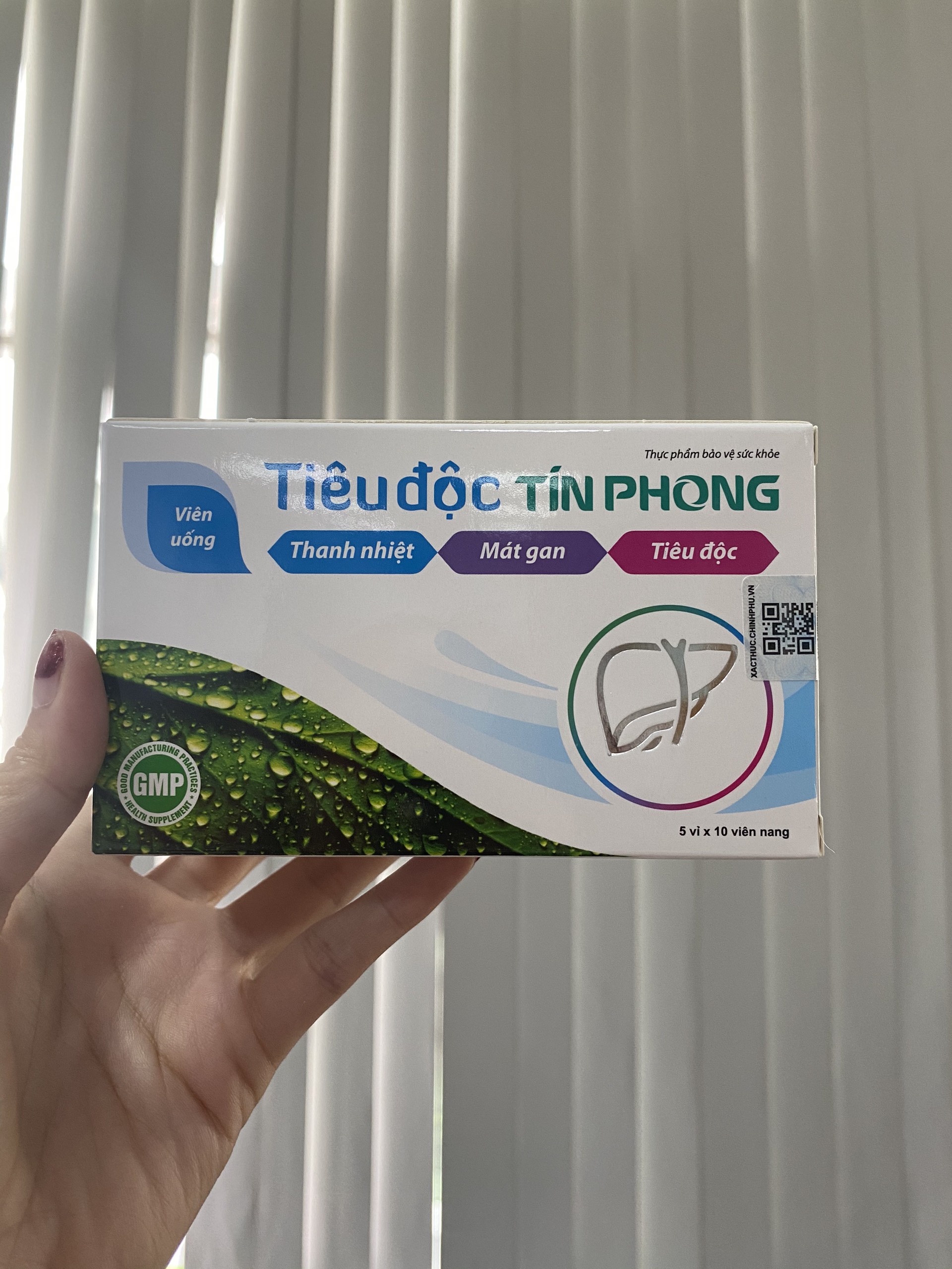 Viên Uống Tiêu Độc Tín Phong - Thanh nhiệt, mát gan, tiêu độc - Hộp 50 viên nang