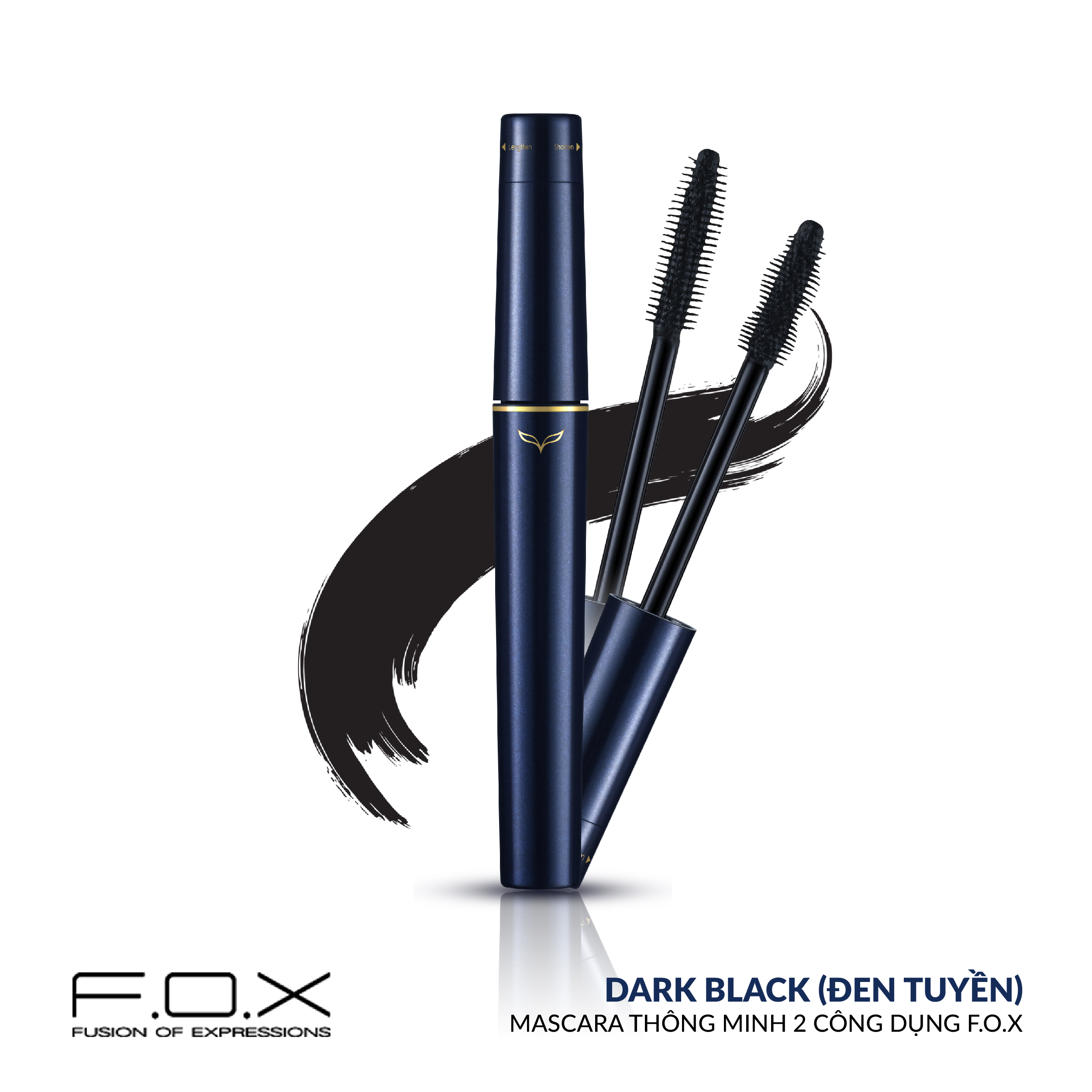 Mascara FOX Thông Minh 2 Công Dụng  Multi Function Mascara 8.5ml