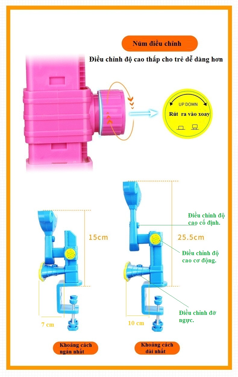 Dụng cụ bảo vệ mắt, chống gù lưng, chống cận thị, giúp trẻ ngồi đúng tư thế học bài sản phẩm nâng cấp