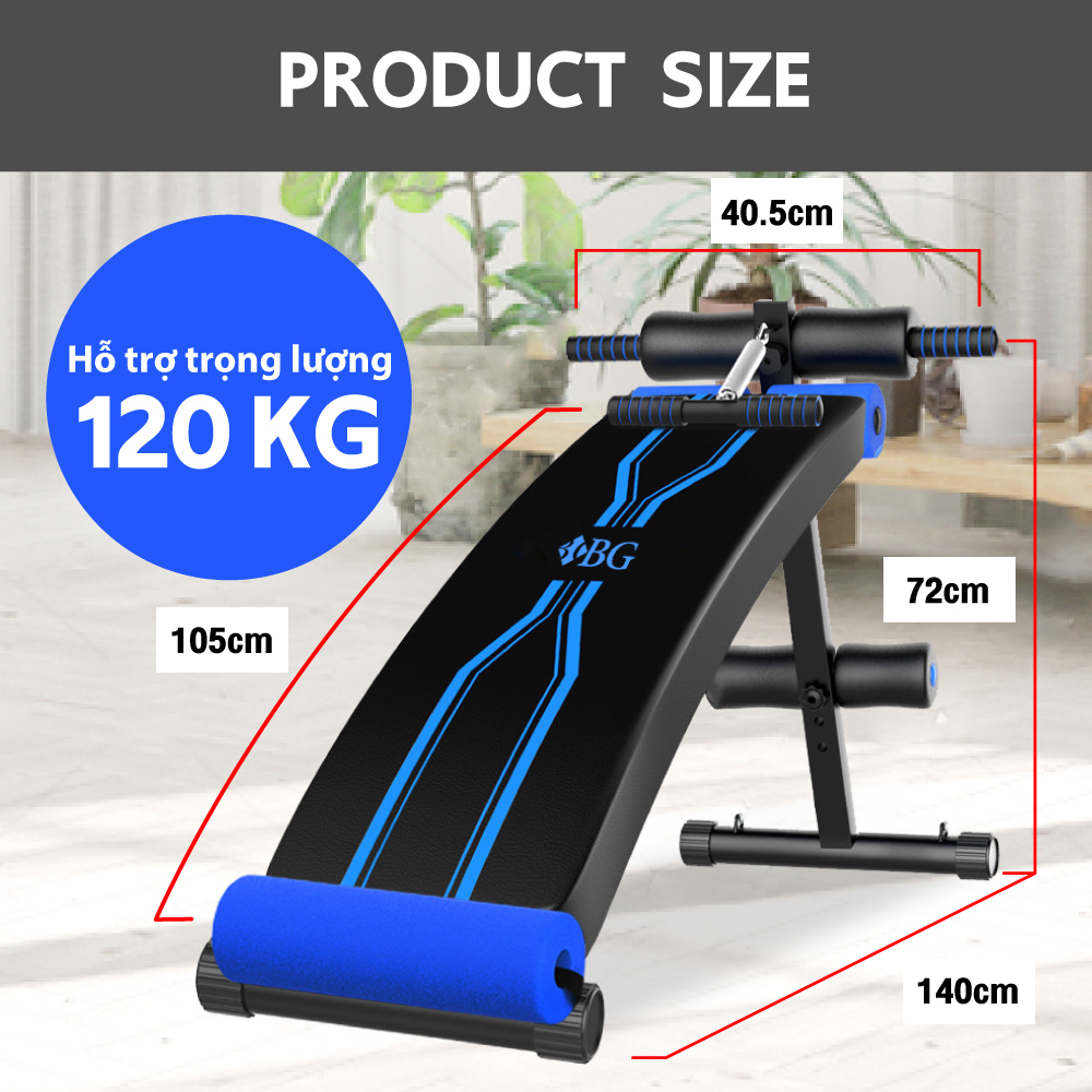 Ghế tập bụng cong muse - Ghế Tập cơ Bụng, Máy tập bụng, Ghế tập lực , máy gập cơ bụng (hàng nhập khẩu)