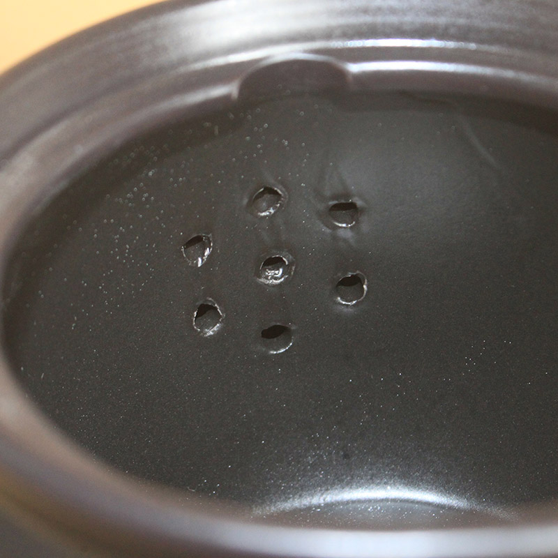 Ấm sắc thuốc bắc điện NodaCook Bát Tràng 1.8 lít màu đen không chứa mâm nhiệt kim loại trong lòng ấm - Hàng chính hãng