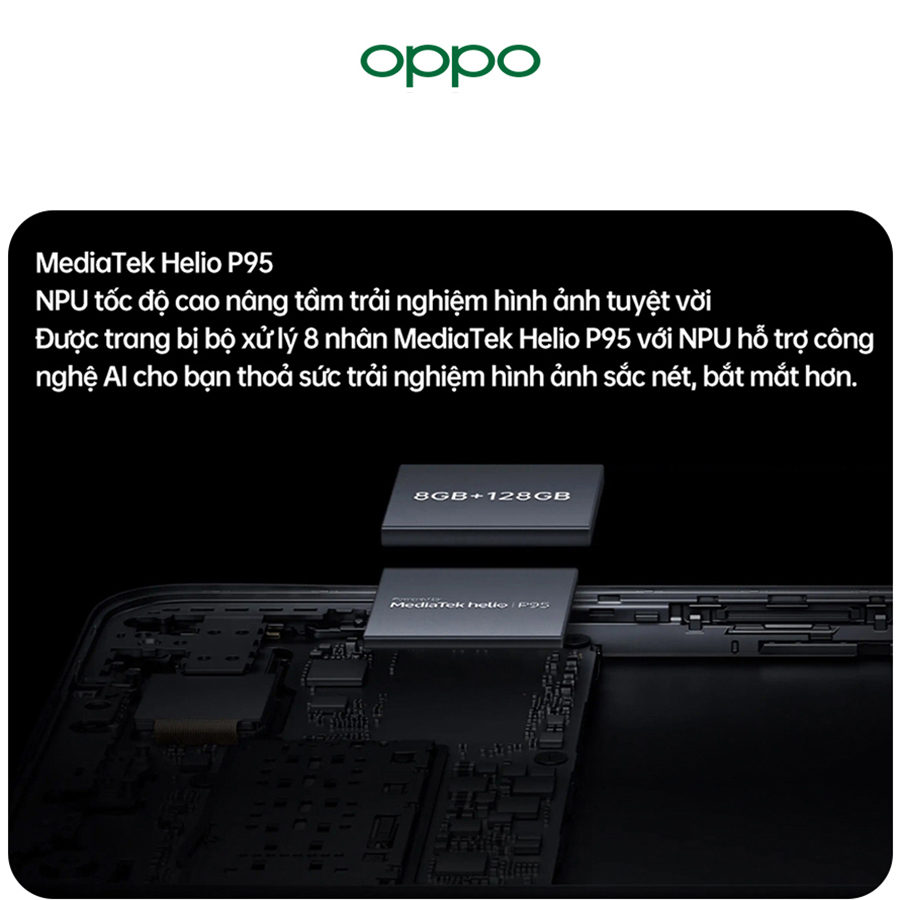 Điện Thoại Oppo A94 (8GB/128G) - Hàng Chính Hãng