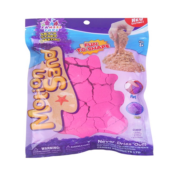 Combo 5 túi đồ chơi cát motion sand tặng kèm bộ khuôn làm bánh