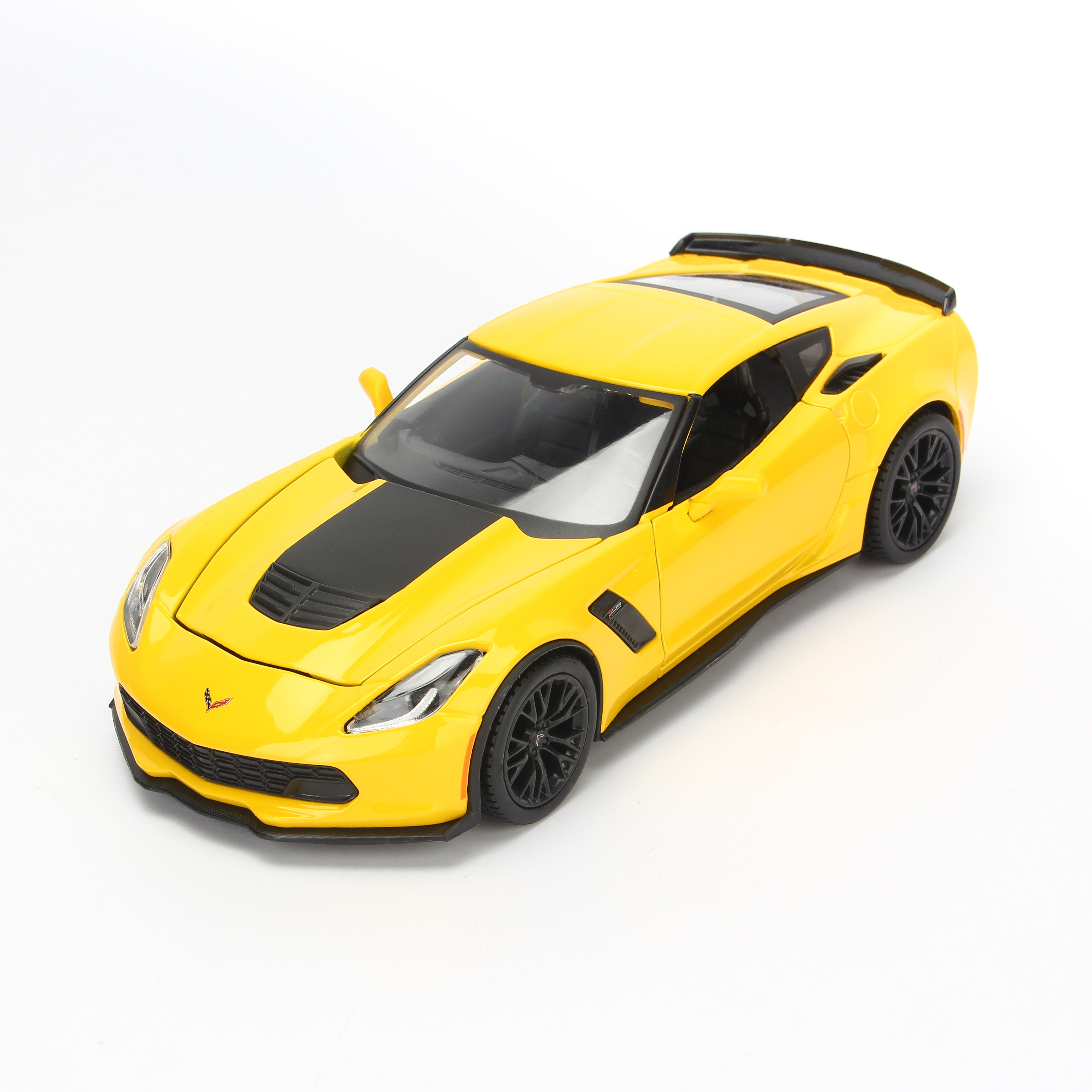 Mô Hình Xe Corvette Z06 Yellow 1:24 Maisto MH-31133