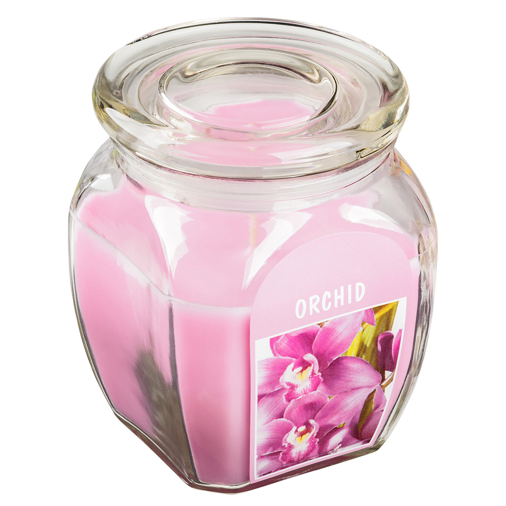 Hũ nến thơm tinh dầu Bolsius Orchid 305g QT024367 - hương hoa lan