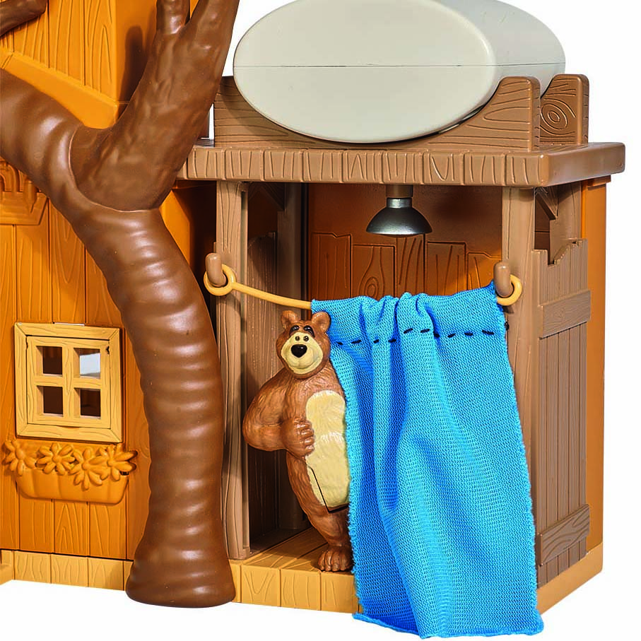 Đồ Chơi Ngôi Nhà Gấu MASHA AND THE BEAR Masha Play Set ''Big Bear House'' 109301032 - Đồ Chơi Chính Hãng