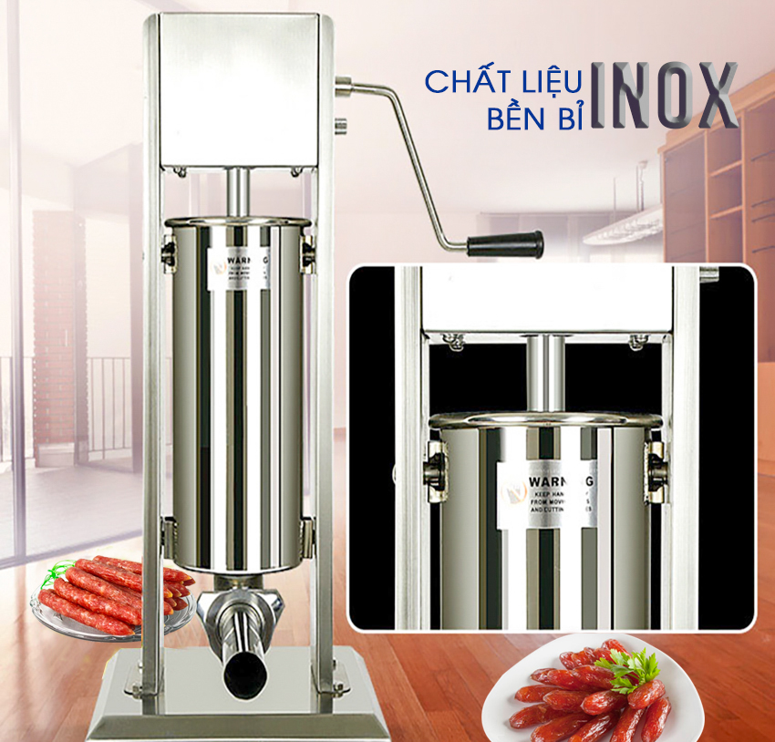 Máy Đùn Lạp Xưởng Bằng Tay 5L
