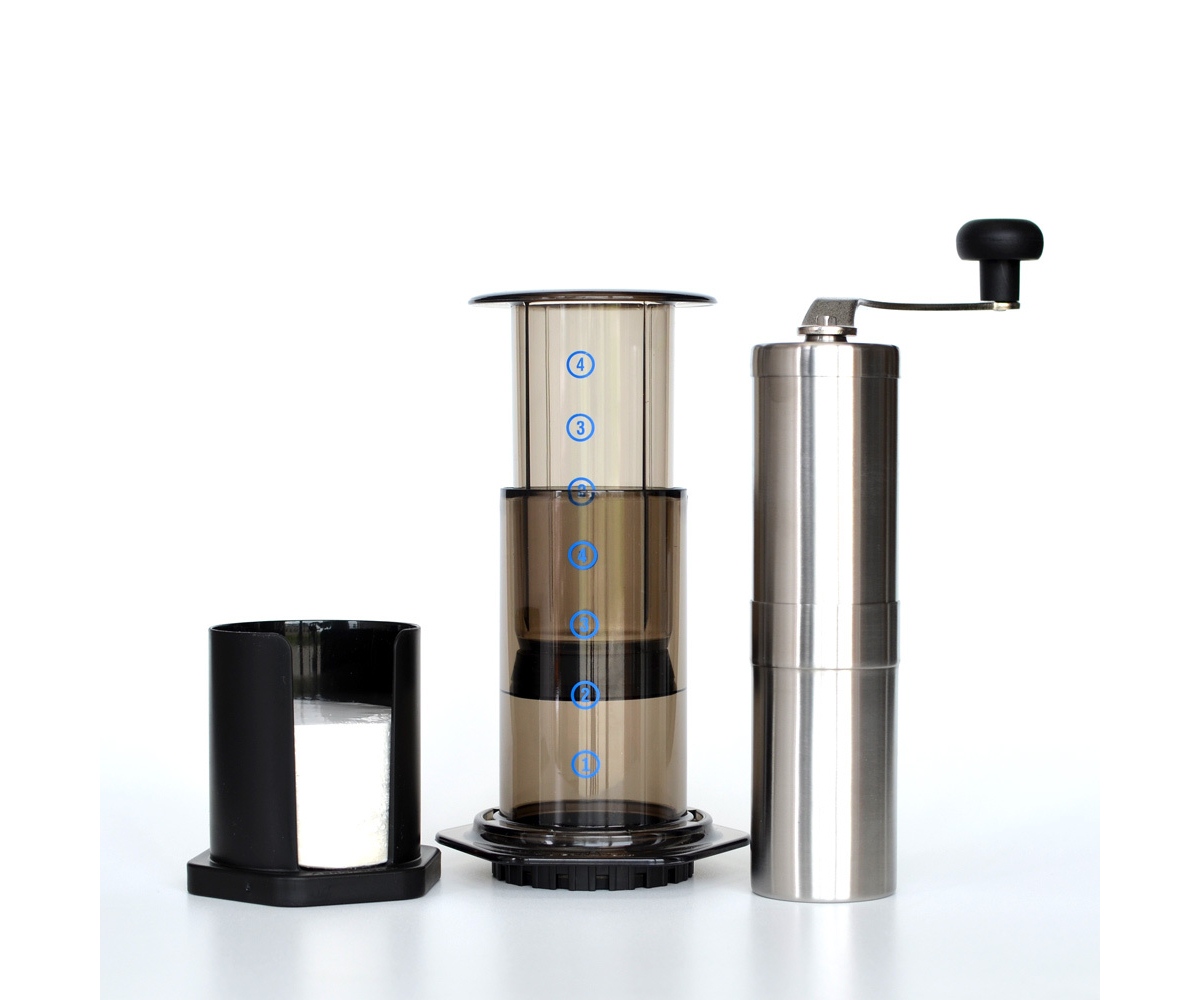 Cối Xay Cà Phê Cầm Tay Du Lịch Porlex Tall- Porlex Tall Stainless Steel Coffee Grinder Ceramic – Japan