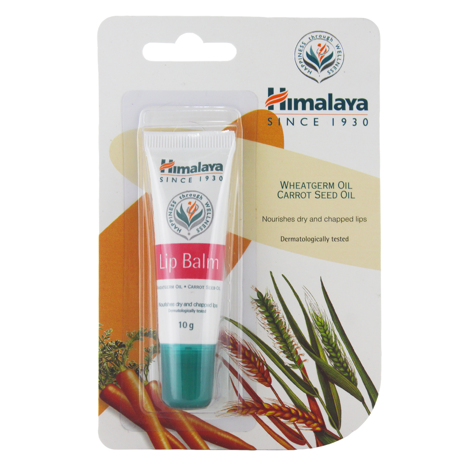 Son Dưỡng Môi Chiết Xuất Cà Rốt Và Mầm Lúa Mạch Himalaya Herbals (10g)