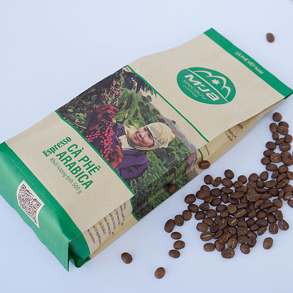 Cà phê M’Ja Arabica 500 gram - Dạng Hạt