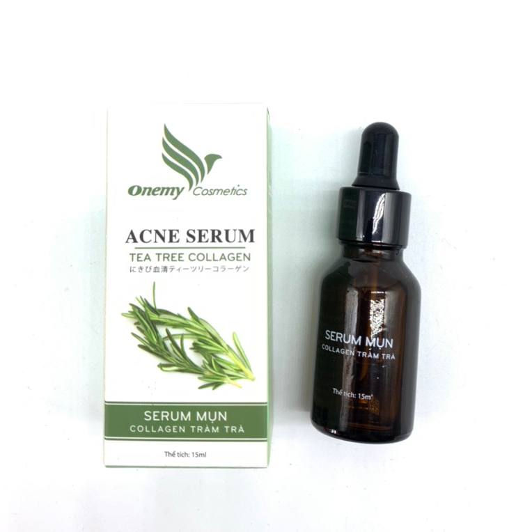 Serum mụn Collagen Onemy Acne Serum 15ml- Giảm mụn và thâm sẹo với tinh chất tràm trà