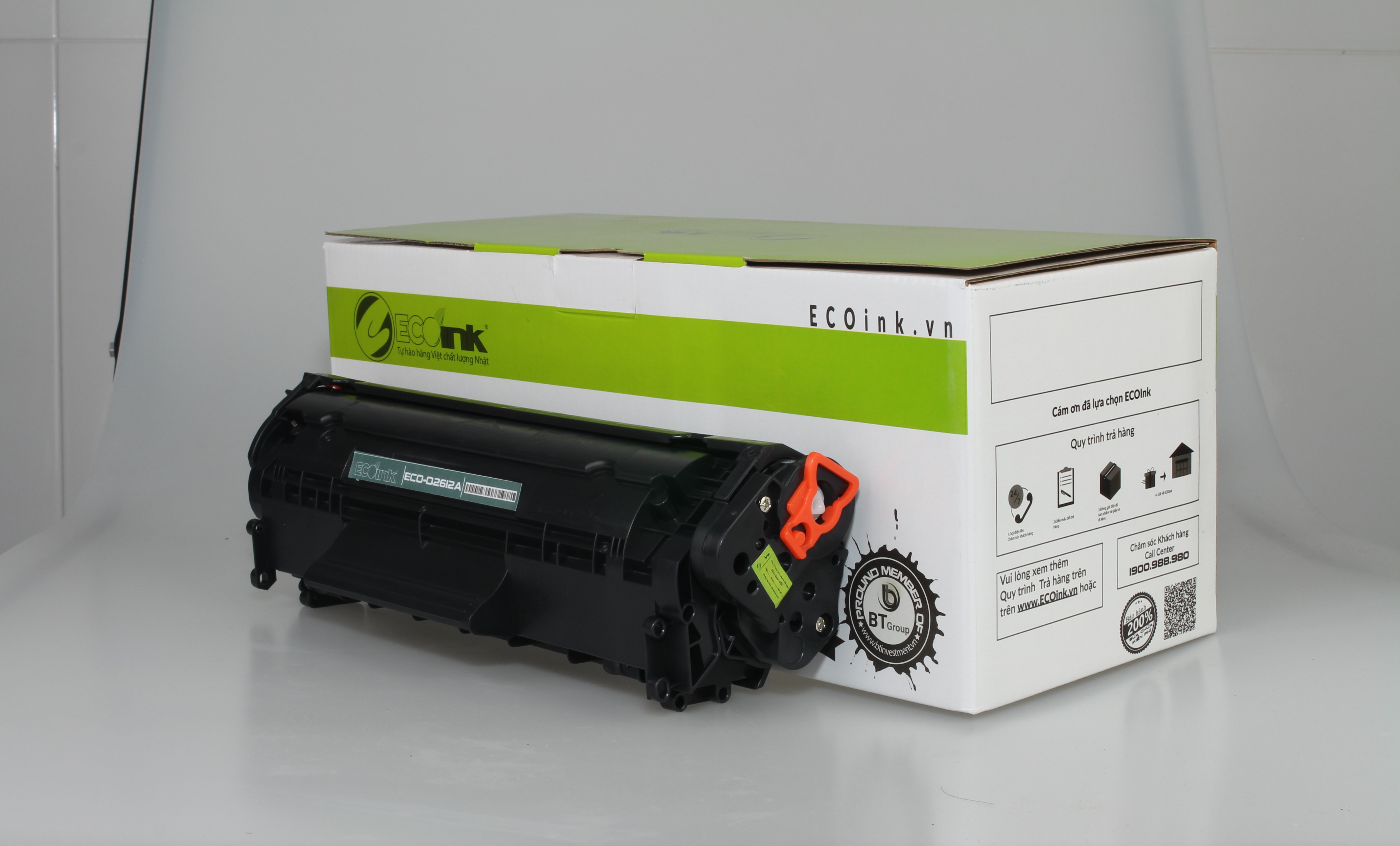 Hộp Mực In 12A ECOink Dùng Cho Máy In CANON 2900, 3000 Máy In HP 1020, 1012 - Hàng Nhập Khẩu