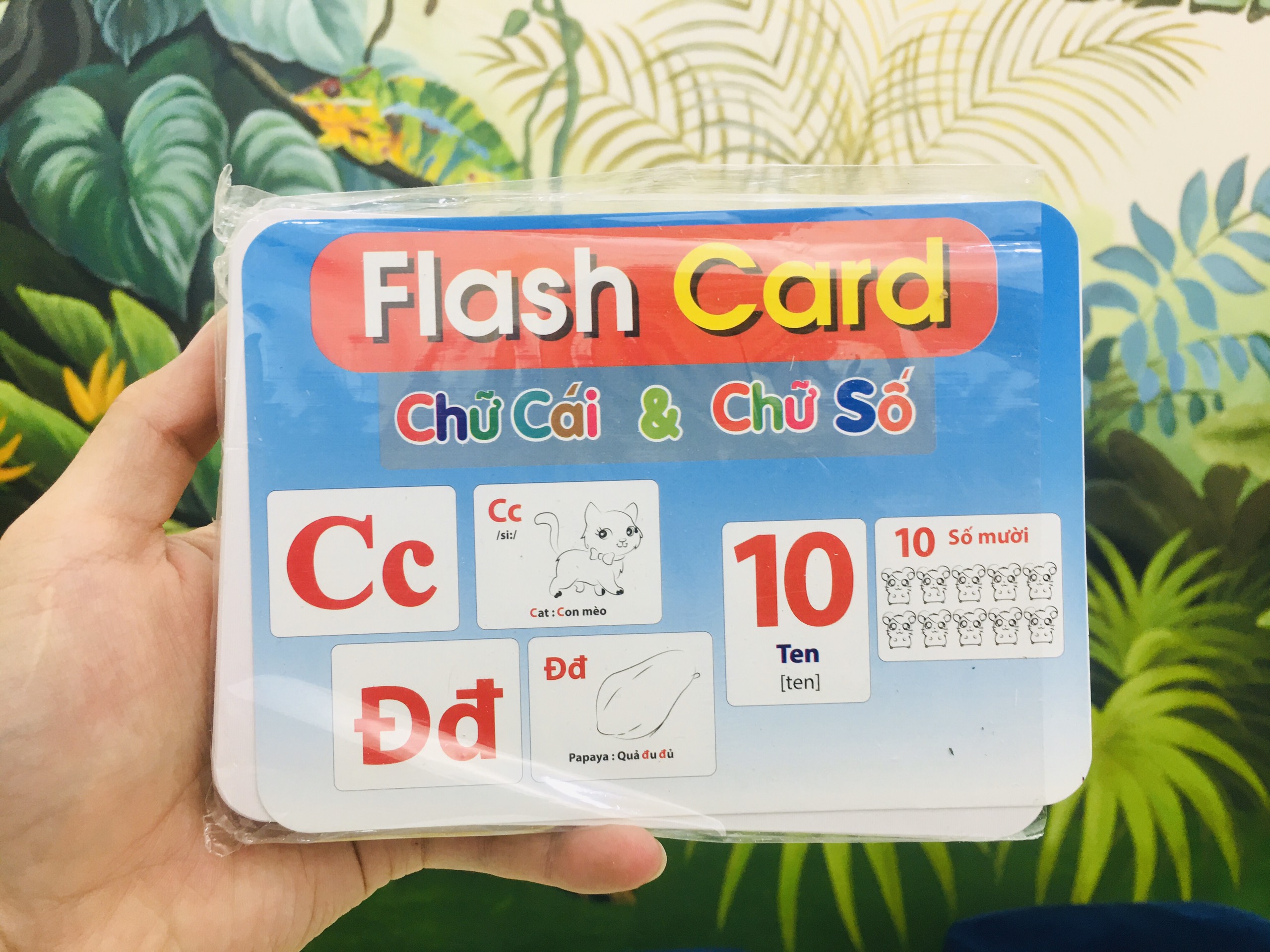 bộ thẻ học thông minh cho bé từ 0 đến 3 tuổi, Bộ Thẻ Học Thông Minh Flashcard Song Ngữ Cho Bé - Hàng Chính Hãng