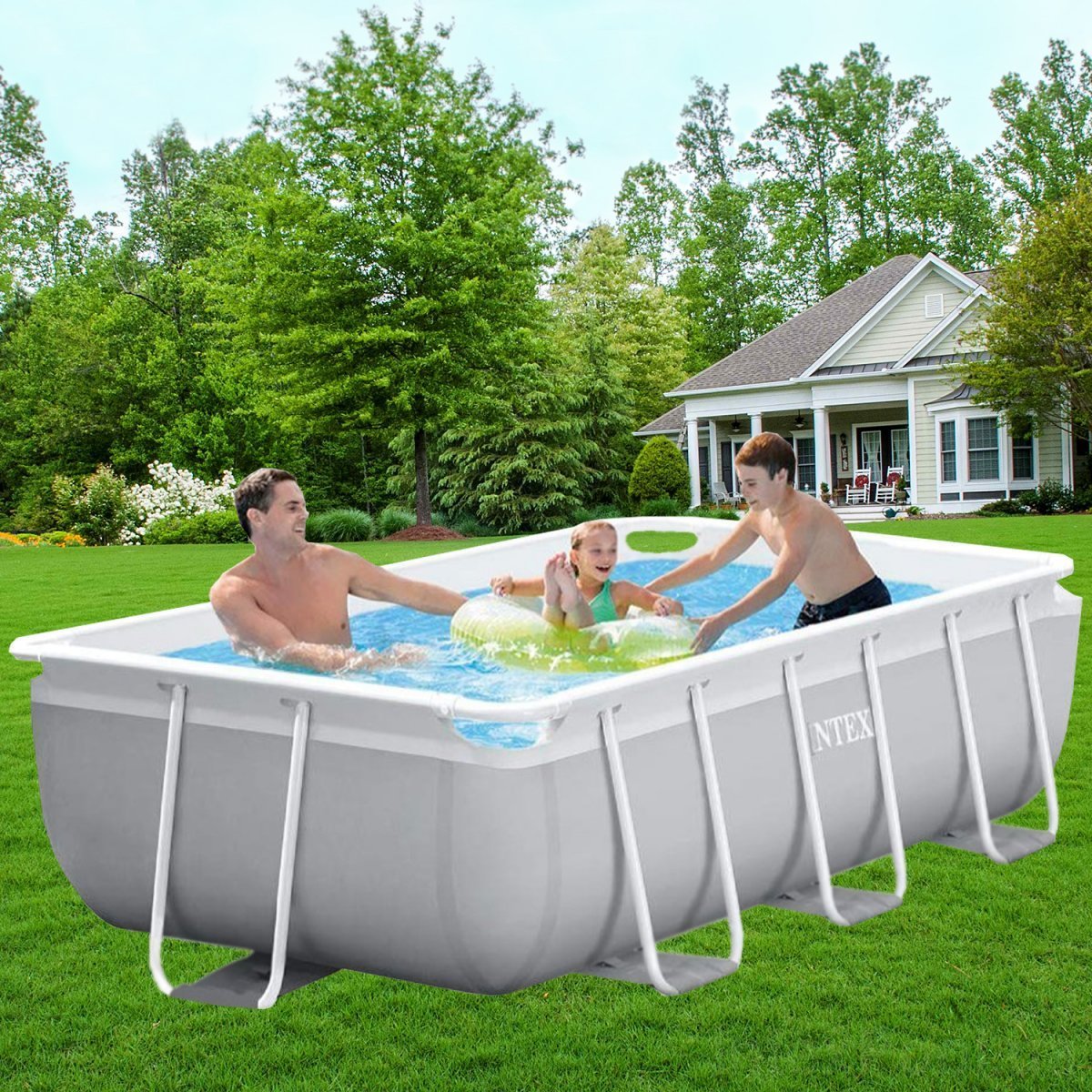 Bể bơi khung kim loại chịu lực 3m INTEX 26784
