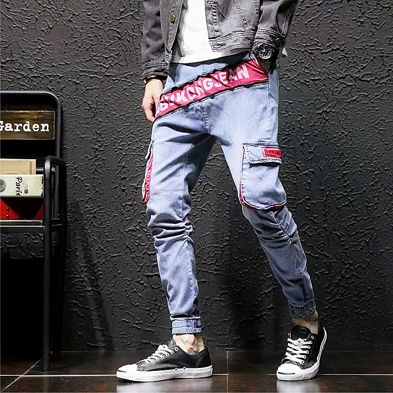 Quần Jogger Jean trẻ trung, chất liệu vải bò cao cấp, túi hộp tiện lợi, co giãn nhẹ, dễ phối đồ, hợp xu hướng thời trang - Mẫu HOT