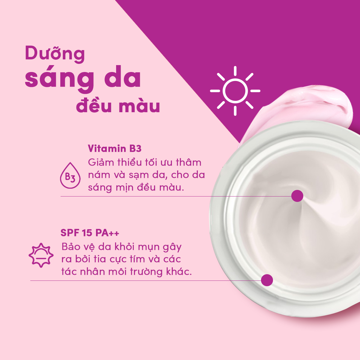 Kem Trắng Da Không Tì Vết Ban Ngày 50g Pond's Flawless Radiance Derma