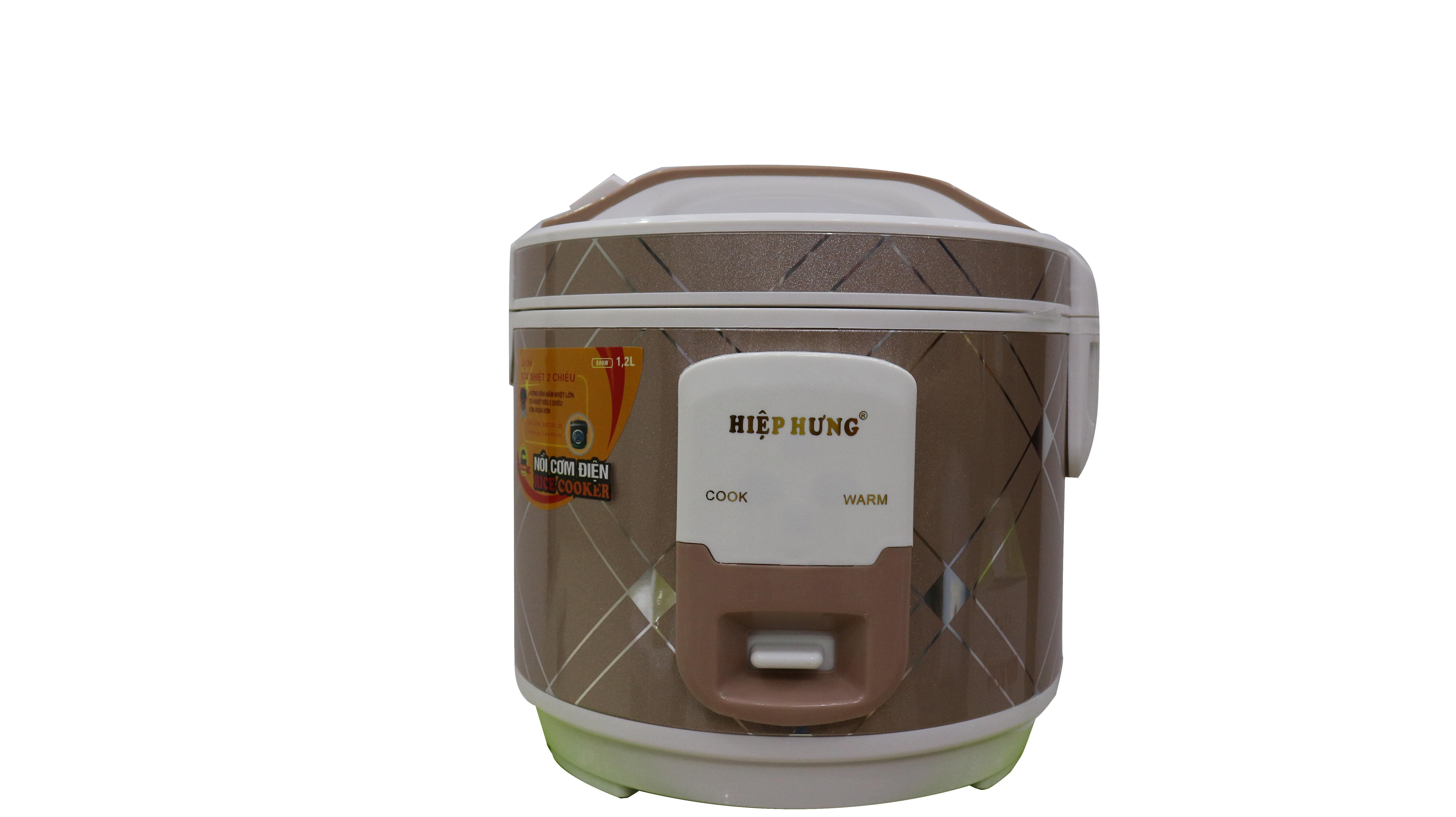Nồi cơm điện Hiệp Hưng HHCC02 - 1.2 lít