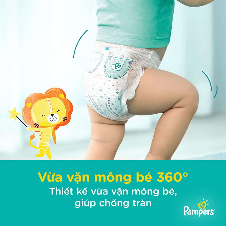 Tã quần Giữ dáng Pampers Megabox thùng tiết kiệm M180/ L162/XL44 - Tặng 1 túi Downy Dịu nhẹ 800ml