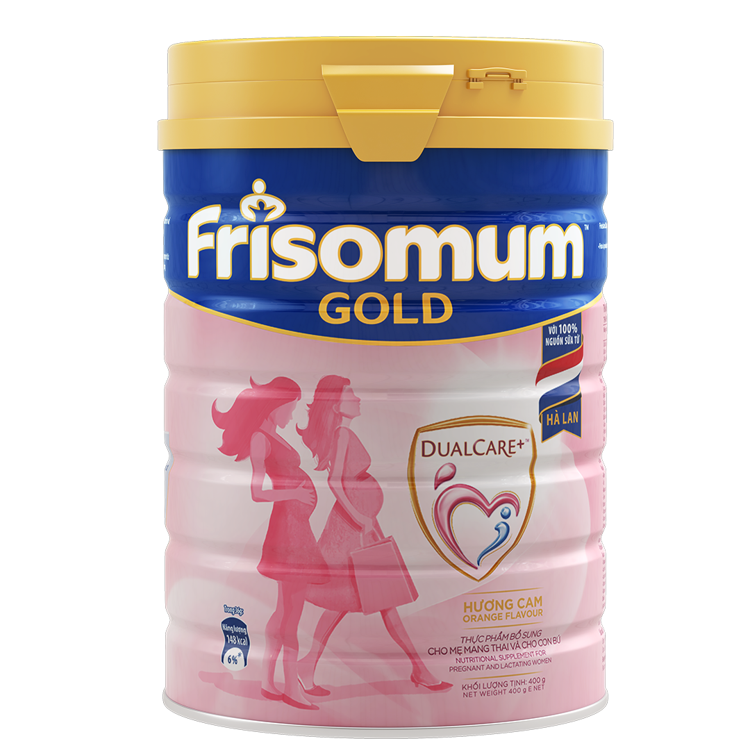 Sữa Bột Friso mum Gold Hương Cam (400g)