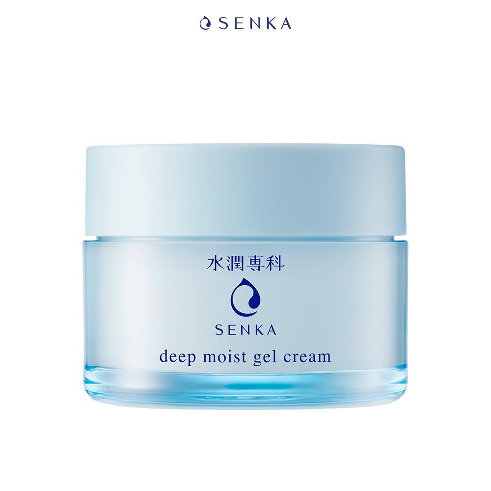 Bộ sữa rửa mặt dạng gel dịu nhẹ và Mặt Nạ Ngủ Cấp Ẩm Chuyên Sâu Senka